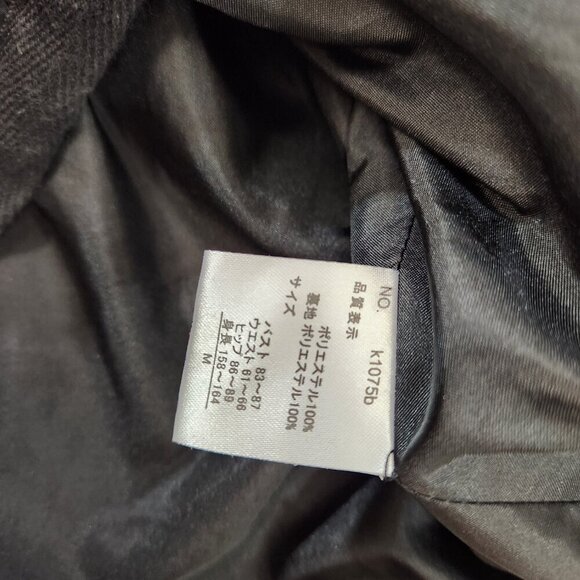 GRL Quilted Hip Length Jacket Size Medium Black - Picture 7 of 9